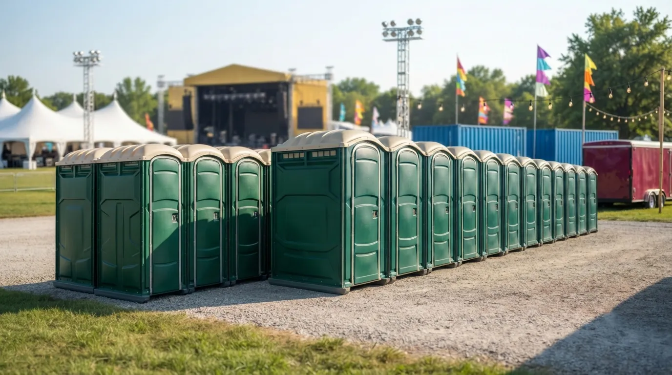 Concert Restroom Rental in Fountainebleau, FL