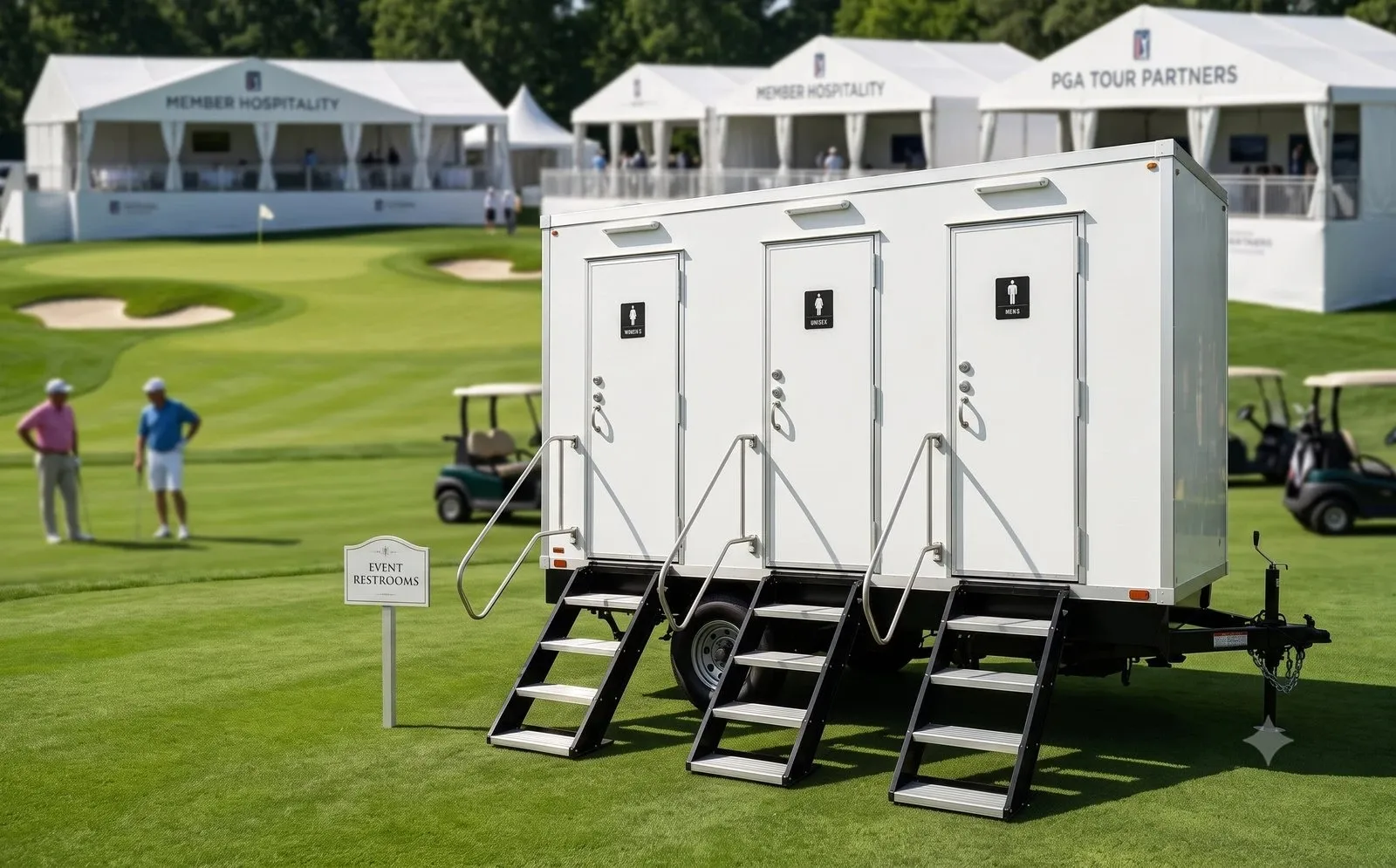 Golf Tournament Restrooms in Fountainebleau, FL